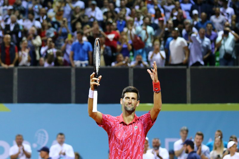Djokovic ke final turnamen eksibisi di Kroasia