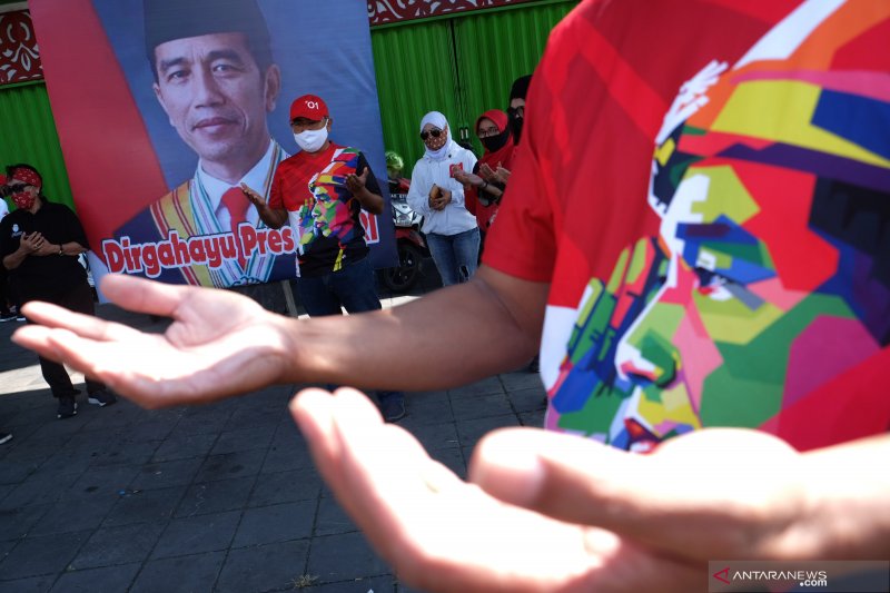 Ulang tahun Jokowi: Dubes Kim ucapkan selamat, unggah gambar tumpeng