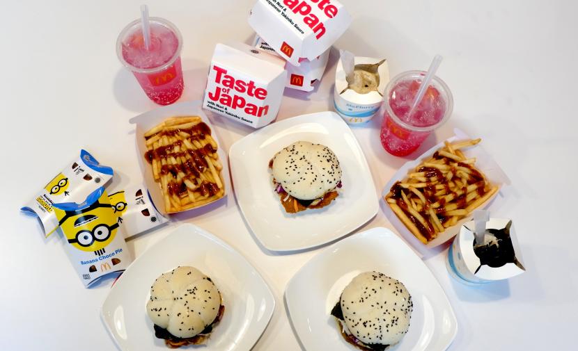 Sentuhan Jepang dalam Setangkup Burger