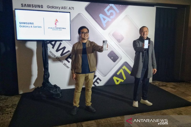 Samsung Galaxy A51 dan A71 ponsel resmi Piala Kemenpora Esports
