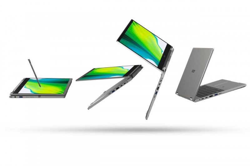 Acer kenalkan rangkaian laptop berdesain tipis dan ringan