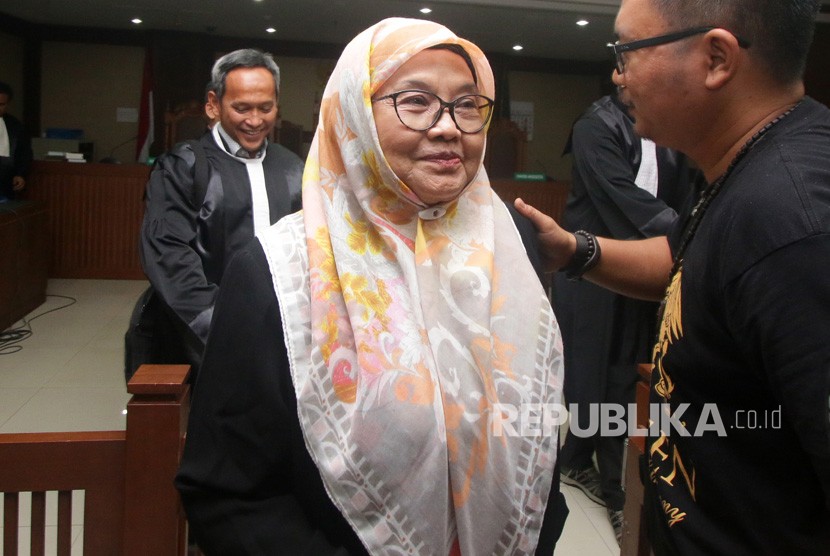 Eks Menkes Siti Fadilah Supari Bebas Murni