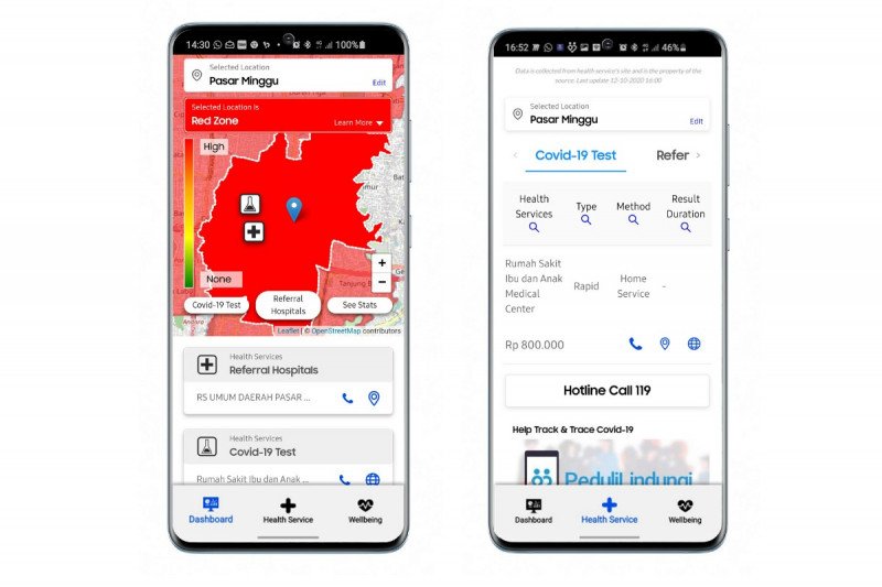 Aplikasi pemantau COVID-19 Samsung tersedia untuk pengguna Indonesia