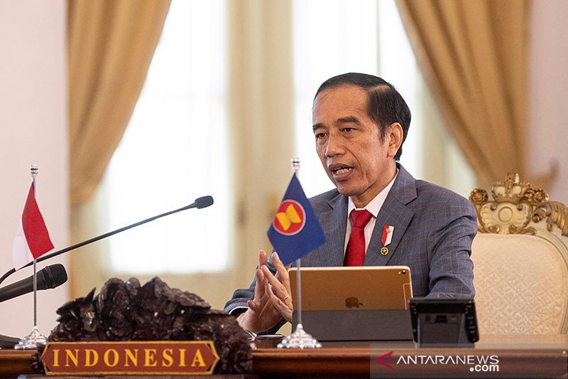 Dalam KTT ke-37 ASEAN, Indonesia dorong agenda penanganan pandemi