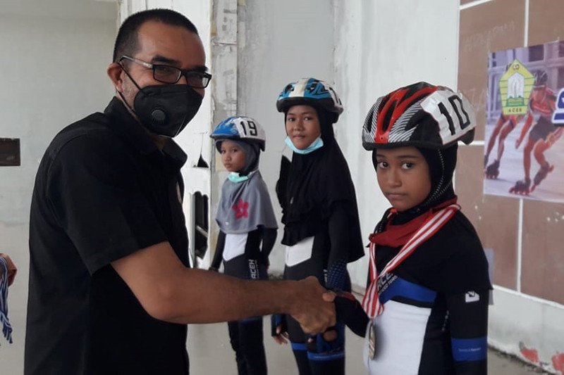 Aceh siapkan dua atlet sepatu roda ke PON 2021