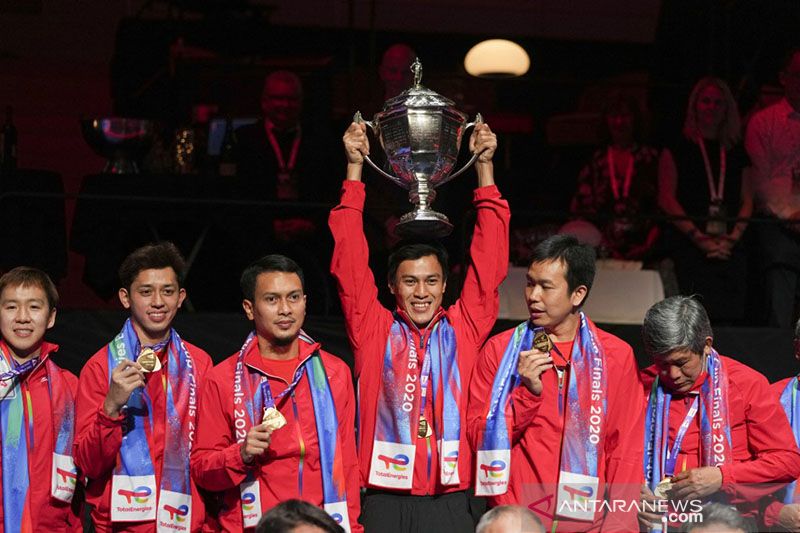 Daftar juara Piala Thomas, Indonesia mendominasi
