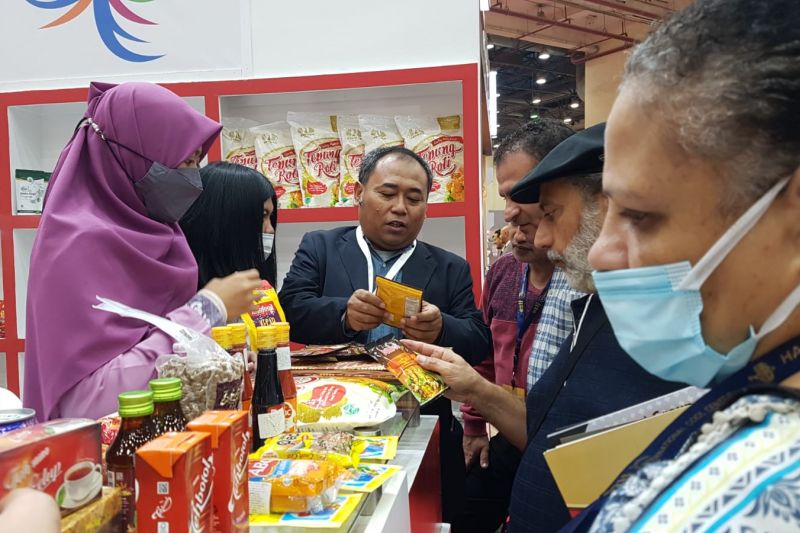 Produk makanan minuman Indonesia ramaikan pameran dagang di Mesir