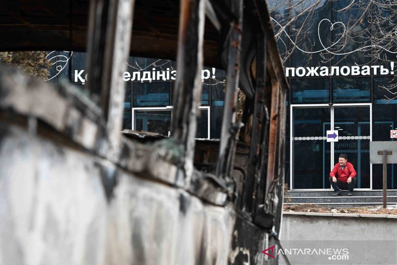 Kazakhstan menahan 7.939 orang selama kerusuhan pekan lalu