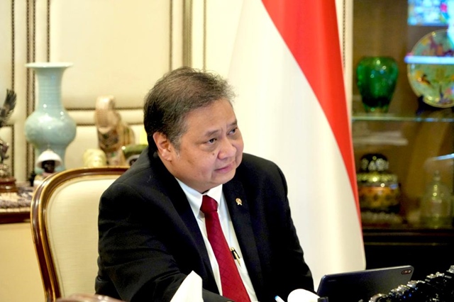 Mewakili Presiden Joko Widodo, Menko Airlangga Hadiri Pertemuan Kepala Negara GCRG