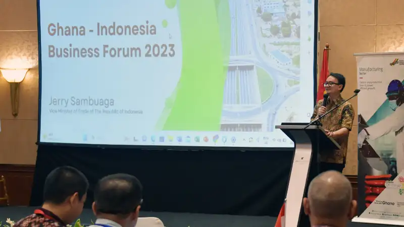 Wamendag Jerry Sambuaga Yakin Kerja Sama Ekonomi Indonesia-Ghana Meningkat