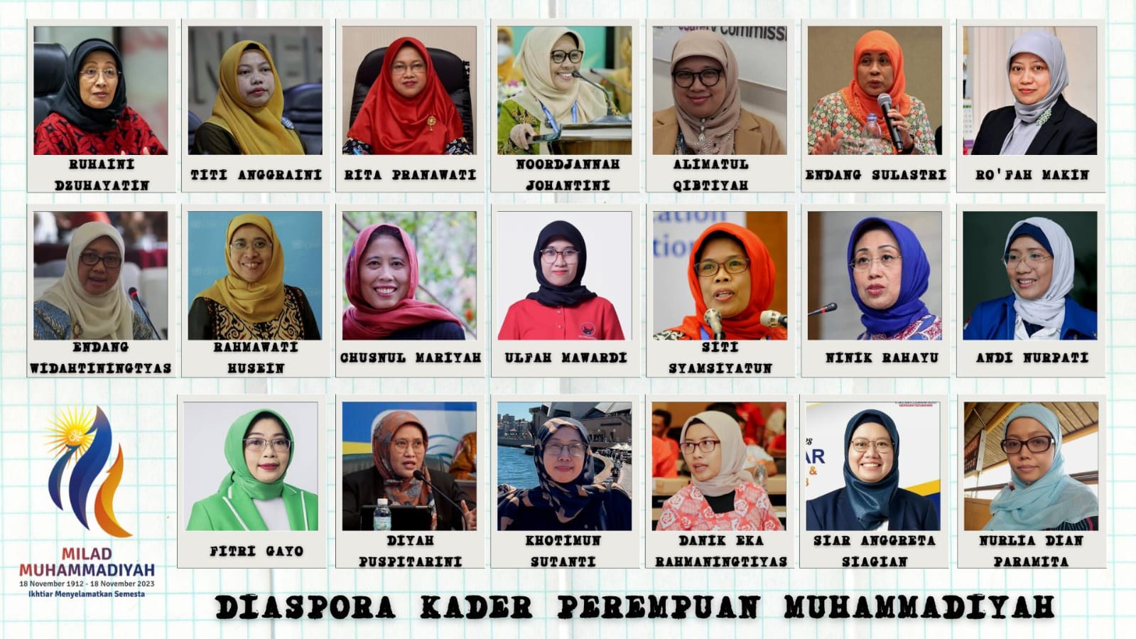 111 Tahun Muhammadiyah, Lahirkan Kader-Kader Perempuan Terbaik untuk Bangsa
